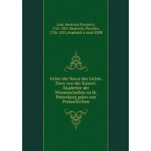   1851,Heinrich, Placidus, 1758 1825,AkademiiÍ¡a nauk SSSR Link: Books