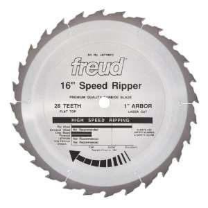   28 Tooth FTG Ripping Saw Blade with 1 Inch Arbor: Home Improvement