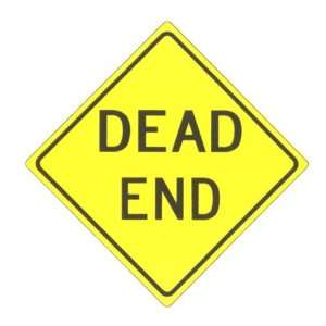  Dead End Sign 