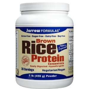  Jarrow Formulas Brown Rice Protein Powder, 16 oz: Health 