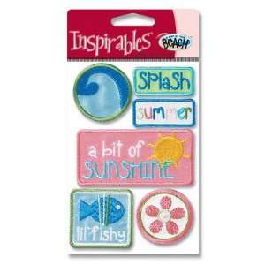  Jolees   A Day at the Beach   Embroidered Stickers 