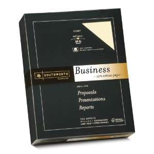  Southworth 25% Cotton Business Paper, 8.5 x 11 Inches, 24 