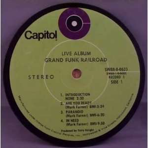  Grand Funk   Live Album (Coaster): Everything Else