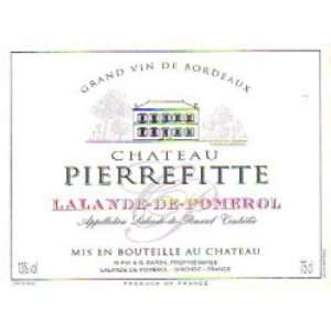  2004 Chateau Pierrefitte Lalande De Pomerol 750ml 750 ml 