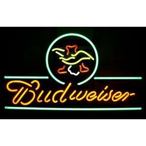  Budweiser American Eagle Neon Sign: Home & Kitchen