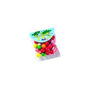 Min Qty 250 Candy Bags, Small Round Top Header Bags:  