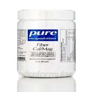  Pure Encapsulations Fiber Cal/Mag 200 Grams Health 