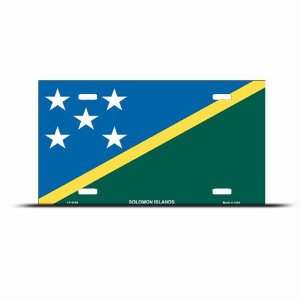 Solomon Islands Flag License Plate Wall Sign Tag