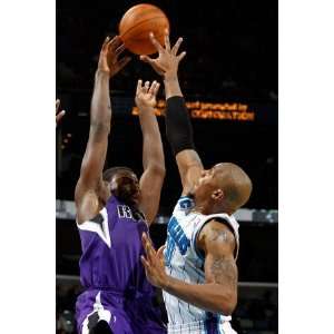 Sacramento Kings v New Orleans Hornets Tyreke Evans and David West 