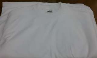 12 **S XL** AAA ALSTYLE APPAREL 1301 PRE SHRUNK 100% COTTON WHITE T 