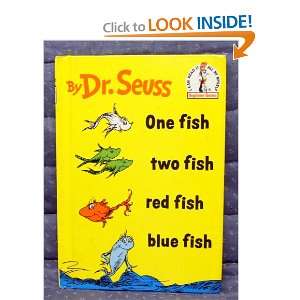   two fish red fish blue fish (collection of Dr. Seuss Books): Books