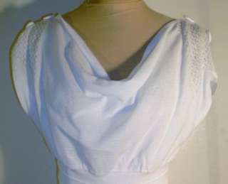 NEW Sweater Dress White Sleeveless Size Small MOA Stretch NWOT  