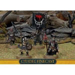  Citadel Finecast Resin Mordor Orc Commanders Toys 
