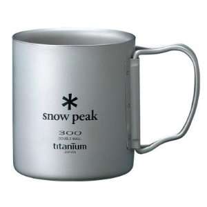  Snow Peak Titanium 300 Double Wall Mug