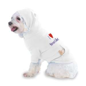 love/Heart Steven Colbert Hooded T Shirt for Dog or Cat LARGE 
