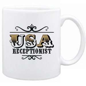  New  Usa Receptionist   Old Style  Mug Occupations