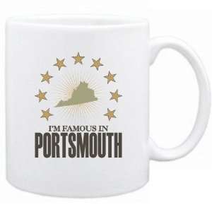 New  I Am Famous In Portsmouth  Virginia Mug Usa City  