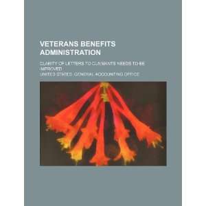 com Veterans Benefits Administration clarity of letters to claimants 