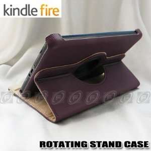  CaseNinja (Purple) Premium 360° Rotating PU Leather Case 