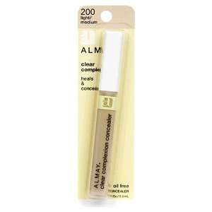 Almay Clear Complexion Oil Free Concealer, Light/medium 200, 0.18 oz 