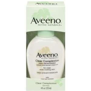  Aveeno Clear Complexion Daily Moisturizer 4 oz (Pack of 3 