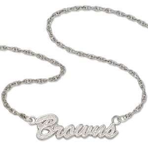  Cleveland Browns Script Necklace Jewelry