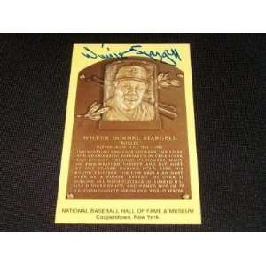  Pittsburgh Pirates Willie Stargell Auto Signed Yellow HOF 