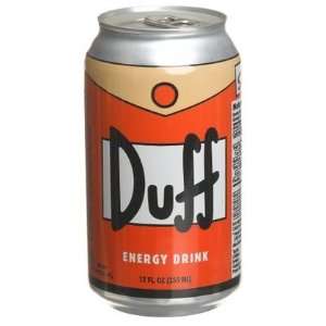 Duff Energy Drink, Orange, 12 oz Cans, 24 pk  Grocery 