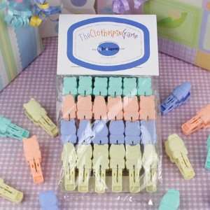  The Clothespin Game   Baby Shower Game 