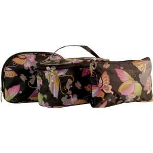   Pouch Make up Cosmetic Travel Toiletry Ladies 3 Bag Set Everything