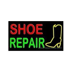 Shoe Repair Neon Sign 20 x 37