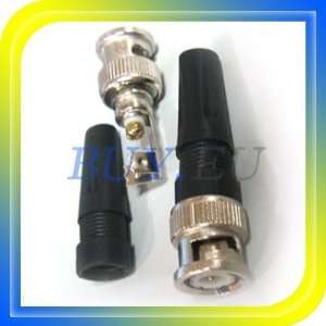  bnc male connector vertical adapter to coaxial cable 