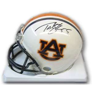  Takeo Spikes Autographed Mini Helmet   Auburn 