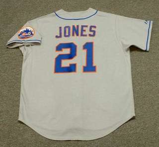 CLEON JONES New York Mets 1969 Throwback Jersey XXL  