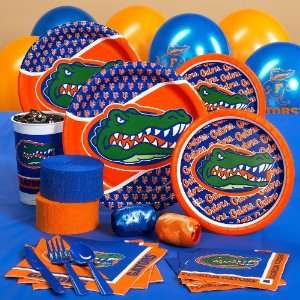  Florida Gators College Deluxe Party Pack for 16 Toys 