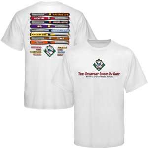 2009 NCAA Mens College World Series Bound White Omaha 8 Group Bats T 
