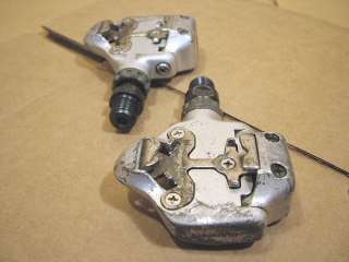 Used Shimano Clipless Road Pedals (Model PD A525)SPD Compatible 