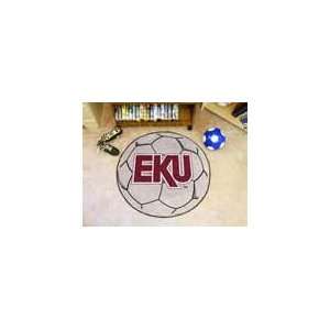  Eastern Kentucky Colonels Soccer Ball Rug: Sports 