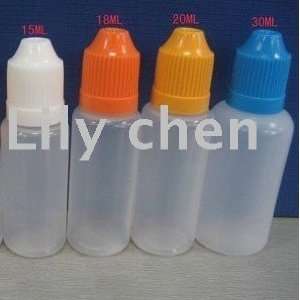   lot 30ml three sets with colors child proof caps ldpe eye drop bottle