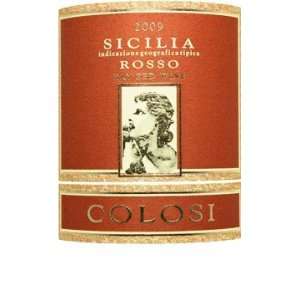  2009 Colosi Rosso Sicilia 750ml Grocery & Gourmet Food
