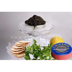 OLMA Black Caviar Russian Osetra KARAT 4 oz (113g) Metal Tin (FREE 