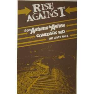 Rise Against From Autumn to Ashes   Comeback Kid   The Loved Ones Rare 