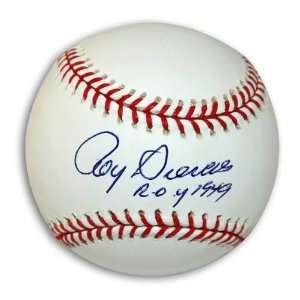  Roy Sievers Autographed Baseball inscribed ROY 1949 