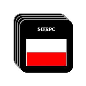  Poland   SIERPC Set of 4 Mini Mousepad Coasters 