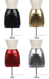Sexy Metallic Shinny Solid Plain Mini Skirt VARIOUS COLOR and SIZE 