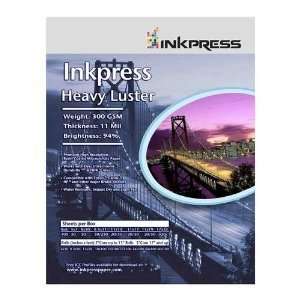  Inkpress 4x6 Heavy Luster 300gsm, 100 Sheets paper Office 