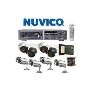  Nuvico 8ch Complete Security Camera System