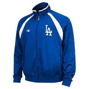  Los Angeles Dodgers 2011 Track Jacket (Blue): Sports 