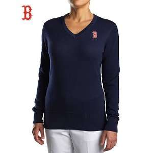  Boston Red Sox Womens Shout it Out Sweater by Cutter 
