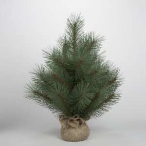   Long Needle Burlap Christmas Trees 18   Unlit: Home & Kitchen